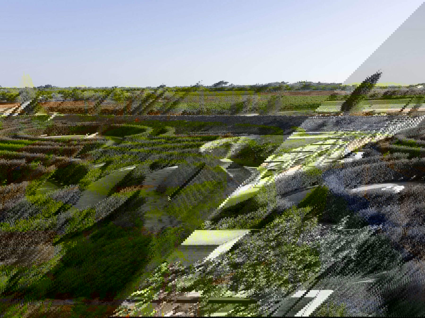A labyrinth in the heart of Salento. Masseria Terre di Corillo